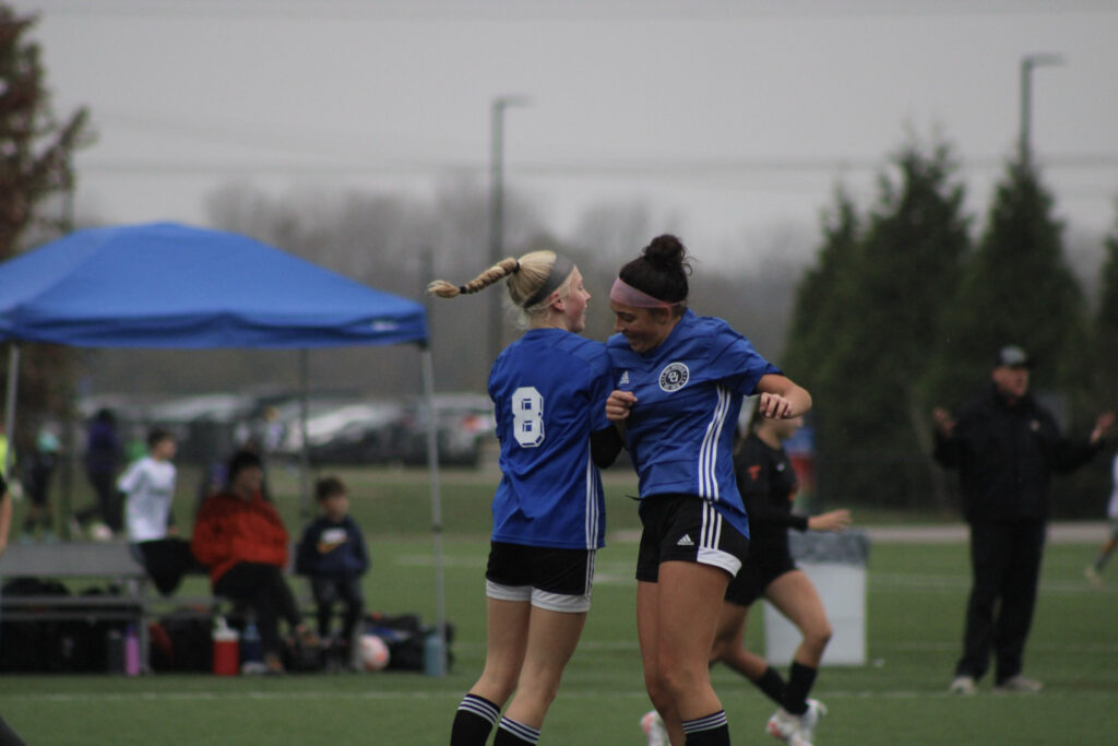 Scoring celebration